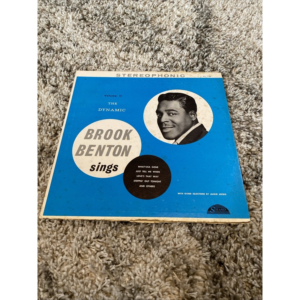 THE DYNAMIC BROOK BENTON SINGS VOLUME II RECORD ALBUM
